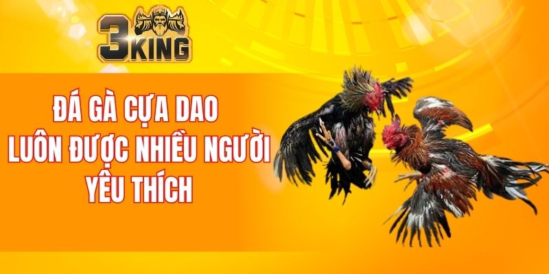 Nổ Hũ 88 - Tựa Game Đổi Thưởng Chất Lượng Nhất Năm 2025 5 Đá gà cựa dao luôn được nhiều người yêu thích